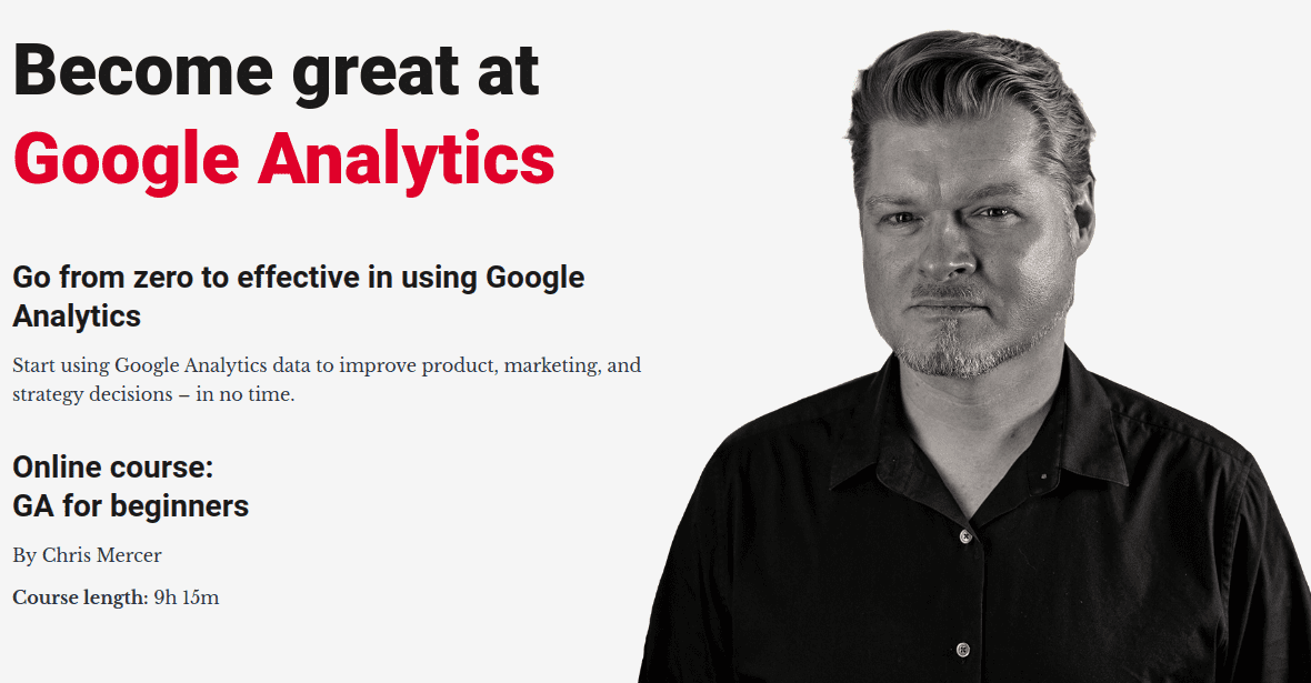 Google Analytics for beginners — CXL Institute